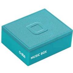 Портативна колонка SBS Music Box Blue (TTSQUARESPEAKERBTLB) фото