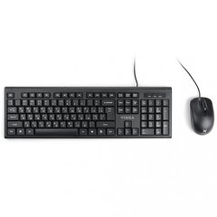 Комплект (клавіатура+миша) Vinga KBS806 Black фото
