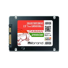 SSD накопичувач Mibrand Caiman 256 GB (MI2.5SSD/CA256GB) фото