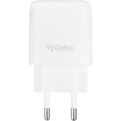 Зарядное устройство Gelius Pro X-Duo GP-HC014 USB+Type-C QC3.0, PD20W White (85183) фото