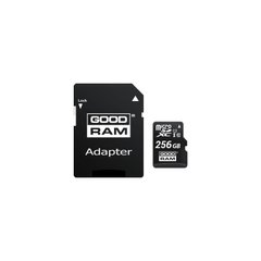 Карта памяти GOODRAM 256 GB microSDXC class 10 UHS-I + SD Adapter M1AA-2560R12 фото