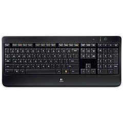 Клавіатура Logitech K800 Wireless Illuminated Keyboard (920-002395) фото