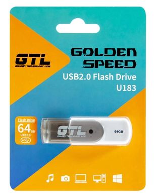 Flash пам'ять GTL 64 GB USB 2.0 U183 (U183-64) фото