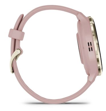 Смарт-часы Garmin Venu 3s Soft Gold Stainless Steel Bezel with Dust Rose Case and Silicone Band (010-02785-53) фото