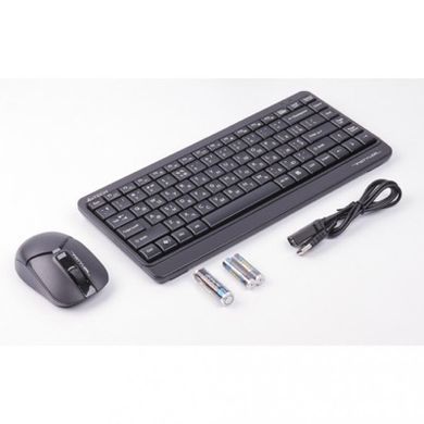Комплект (клавіатура+миша) A4Tech FG1112S Black фото