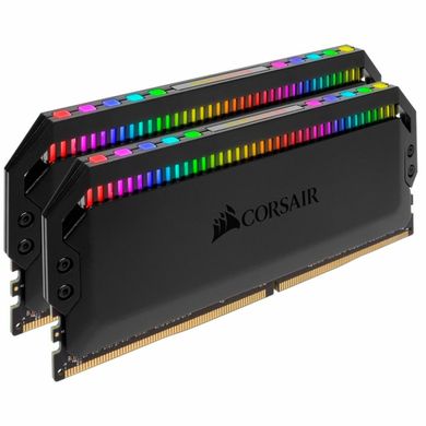 Оперативная память Corsair 16 GB (2x8GB) DDR4 3200 MHz Dominator Platinum RGB Black (CMT16GX4M2E3200C16) фото