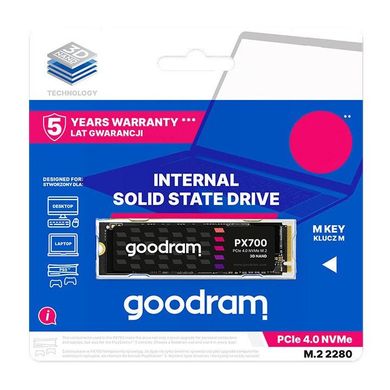 SSD накопичувач GOODRAM PX700 1 TB (SSDPR-PX700-01T-80) фото