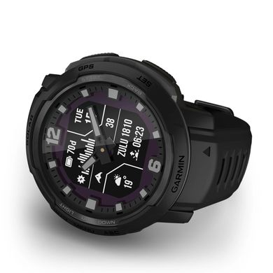 Смарт-часы Garmin Instinct Crossover Solar - Tactical Edition Black (010-02730-10/00) фото