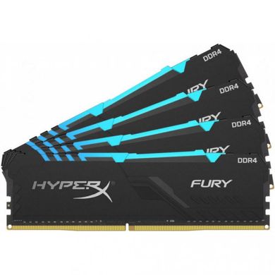 Оперативна пам'ять HyperX Fury DDR4 RGB 4x16Gb (HX432C16FB3AK4/64) фото