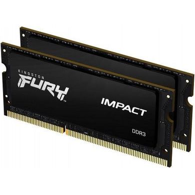 Оперативная память Kingston FURY 16 GB (2x8GB) DDR3L 1866 MHz Impact (KF318LS11IBK2/16) фото