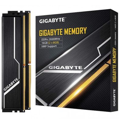 Оперативна пам'ять GIGABYTE 16 GB (2x8GB) DDR4 2666 MHz (GP-GR26C16S8K2HU416) фото