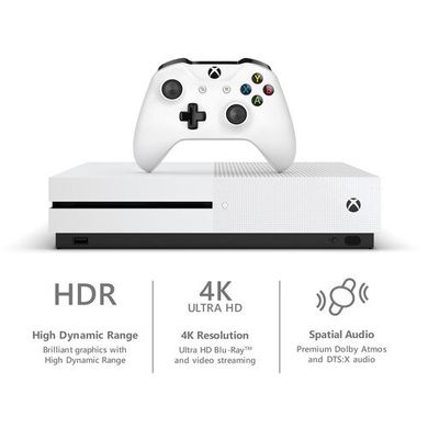 Ігрова приставка Microsoft Xbox One S 1TB White + Tom Clancy's The Division фото