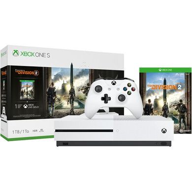 Ігрова приставка Microsoft Xbox One S 1TB White + Tom Clancy's The Division фото