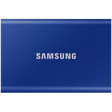 SSD накопичувач Samsung T7 2 TB Indigo Blue (MU-PC2T0H/WW) фото