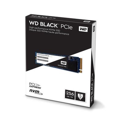 SSD накопитель WD SSD Black M.2 256 GB (WDS256G1X0C) фото