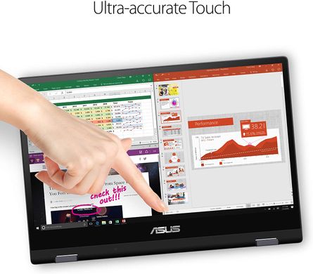 Ноутбук ASUS VivoBook Flip 14 Multi-Touch 2-in-1 (TP412UA-DB71T) фото