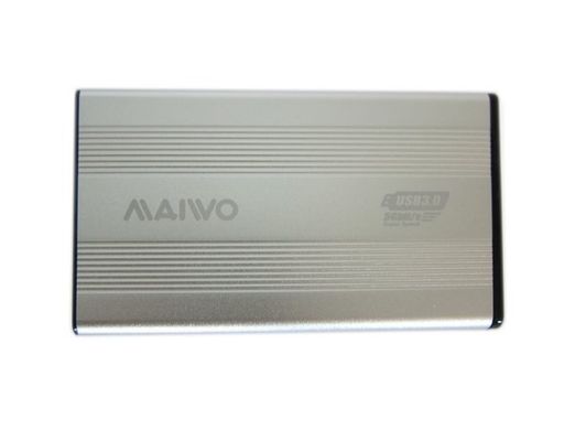 Карман для диска Maiwo K2501A-U3S silver фото
