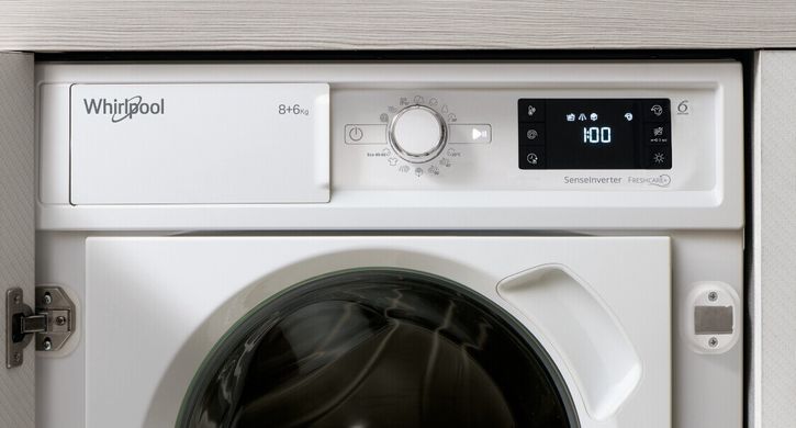 Вбудовувані пральні машини Whirlpool BI WDWG 861484 EU фото