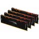 HyperX 128 GB (4x32GB) DDR4 3600 MHz Predator Black (HX436C18PB3K4/128) детальні фото товару