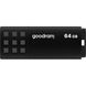 GOODRAM 64 GB UME3 USB 3.0 Black (UME3-0640K0R11) детальні фото товару