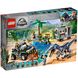 LEGO Jurassic World Поединок с бариониксом Поиск сокровищ (75935)