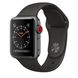 Apple Watch Series 3 GPS + Cellular 38mm Space Gray Aluminum w. Gray Sport B. (MR2W2)