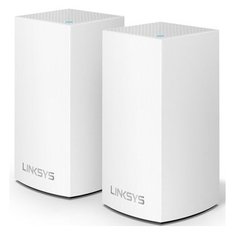 Маршрутизатор и Wi-Fi роутер Linksys Velop Intelligent Mesh WiFi System 2-Pack White (VLP0102) фото
