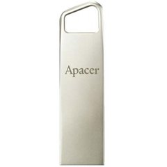 Flash память Apacer 32 GB AH13C USB 2.0 Metal Silver (AP32GAH13CS-1) фото