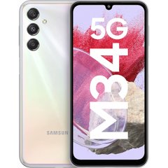 Смартфон Samsung Galaxy M34 5G SM-M346B 6/128GB Prism Silver фото
