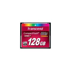 Карта пам'яті Transcend 128 GB 800X CompactFlash Card TS128GCF800 фото