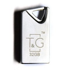 Flash пам'ять T&G 32GB 109 Metal Series Silver (TG109-32G) фото
