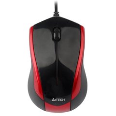 Мышь компьютерная A4Tech N-400 Red/Black (N-400-2) фото