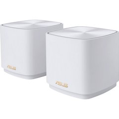 Маршрутизаторы и Wi-Fi роутеры ASUS ZenWiFi AX Mini XD4 2PK White (XD4-2PK-WHITE)