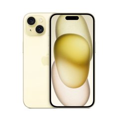 Смартфон Apple iPhone 15 256GB eSIM Yellow (MTM63) фото
