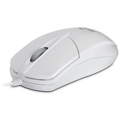 Мышь компьютерная REAL-EL RM-211, USB, white фото