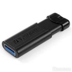 Flash память Verbatim 256 GB PinStripe Black USB 3.0 (49320) фото