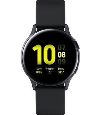 Смарт-часы Samsung Galaxy Watch Active 2 44mm Black Aluminium (SM-R820NZKASEK) фото