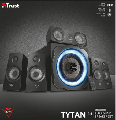 Колонка Trust GXT 658 Tytan 5.1 Surround Black (21738) фото
