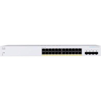 Комутатор Cisco CBS220-24P-4G-EU фото