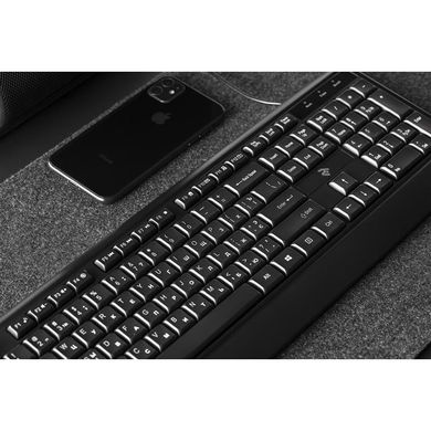Клавіатура 2E KS130 USB Black (2E-KS130UB) фото