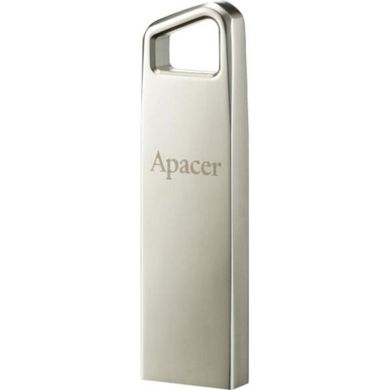 Flash пам'ять Apacer 32 GB AH13C USB 2.0 Metal Silver (AP32GAH13CS-1) фото