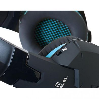 Навушники REAL-EL GDX-7500 Black-Blue (EL124100015) фото