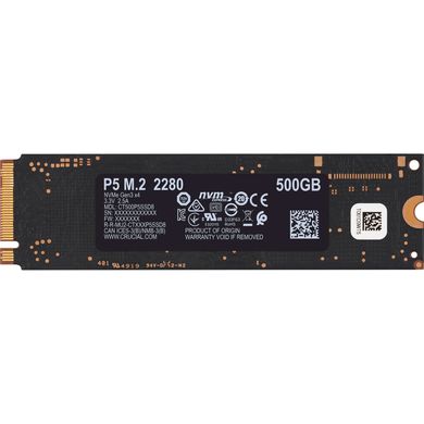 SSD накопитель Crucial P5 500 GB (CT500P5SSD8) фото