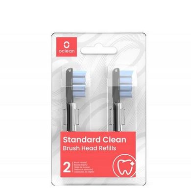 Электрические зубные щетки Oclean Standard Clean Brush Head Black P2S5 B02 (6970810552201) фото