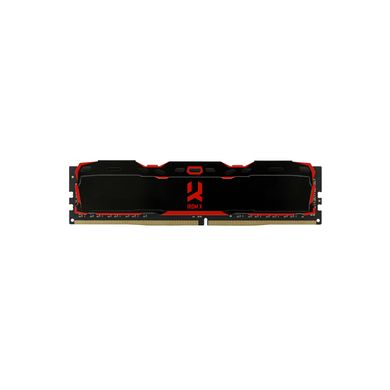 Оперативна пам'ять GOODRAM 8 GB DDR4 3000 MHz Iridium X Black (IR-X3000D464L16S/8G) фото