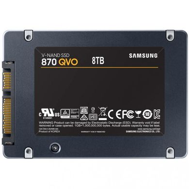 SSD накопичувач Samsung 870 QVO 8 TB (MZ-77Q8T0BW) фото