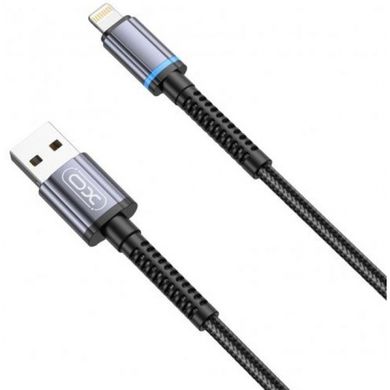 Кабель USB XO Lightning NB215 Intelligent Conversion 2.4A 1.0m Black фото