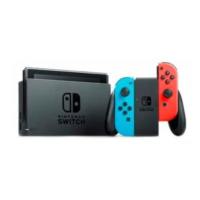 Ігрова приставка Nintendo Switch V2 with Neon Blue and Neon Red Joy-Con (NSH006) фото