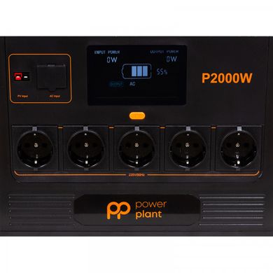 Зарядна станція PowerPlant 1843.2Wh, 512000mAh, 2000W (PB930746) фото
