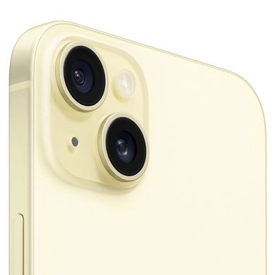 Смартфон Apple iPhone 15 256GB eSIM Yellow (MTM63) фото